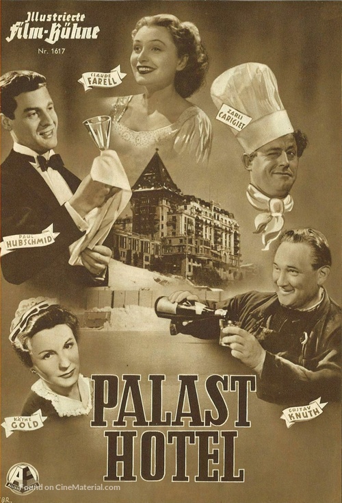 Palace Hotel - German poster