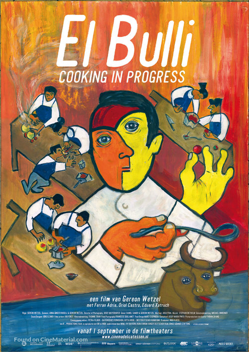 El Bulli: Cooking in Progress - Dutch Movie Poster