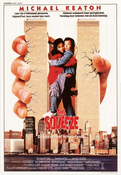 The Squeeze - Belgian Movie Poster