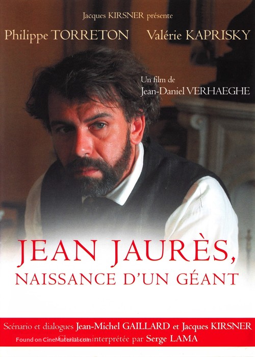 Jaur&egrave;s, naissance d&#039;un g&eacute;ant - French DVD movie cover