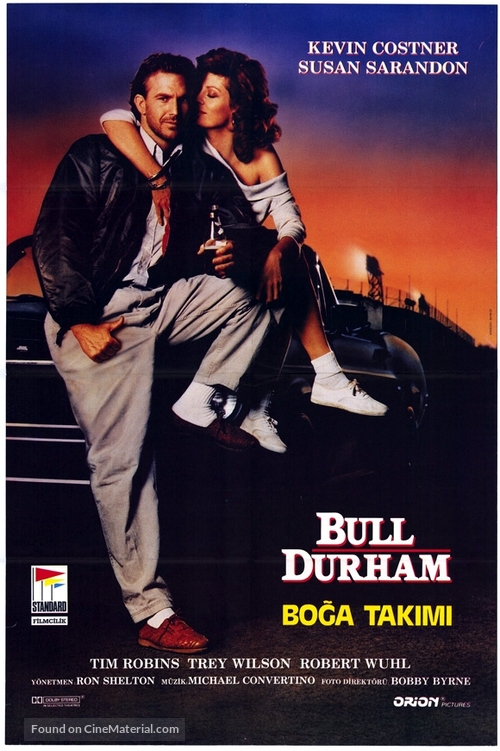 Bull Durham - Turkish VHS movie cover