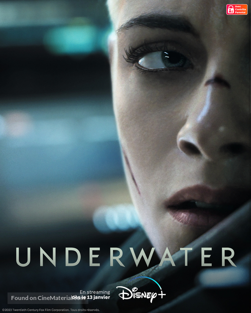 Underwater - French Movie Poster