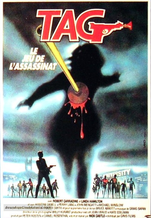 Tag: The Assassination Game - French Movie Poster