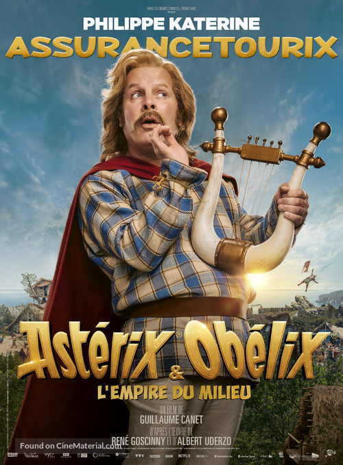 Ast&eacute;rix &amp; Ob&eacute;lix: L&#039;Empire du Milieu - French Movie Poster