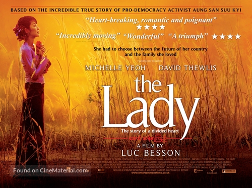 The Lady - British Movie Poster