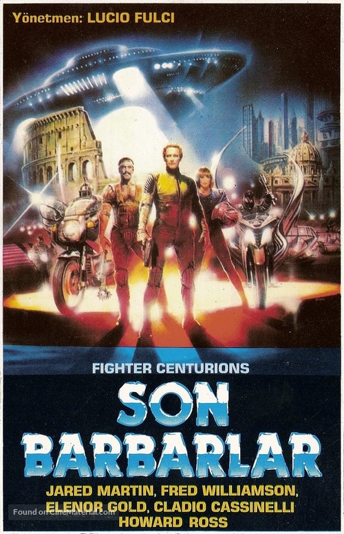 I guerrieri dell&#039;anno 2072 - Turkish VHS movie cover