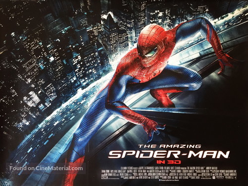 The Amazing Spider-Man - British Movie Poster