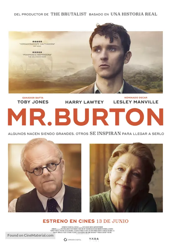 Mr. Burton - Spanish Movie Poster
