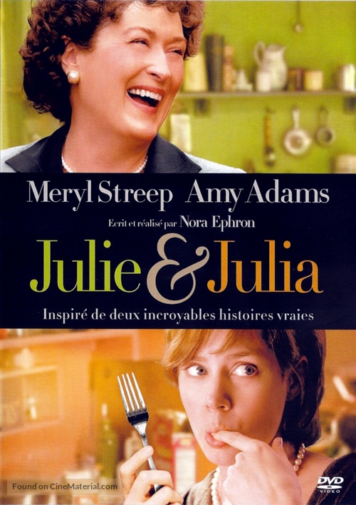 Julie &amp; Julia - French DVD movie cover