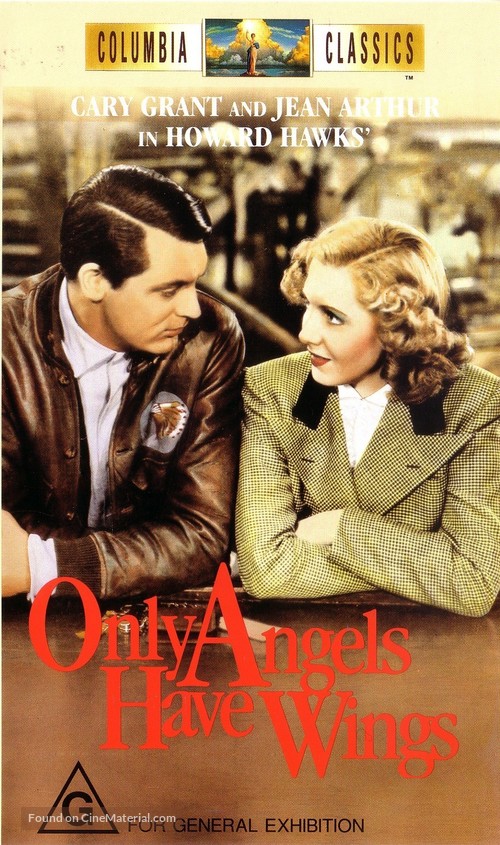 Only Angels Have Wings - Australian Movie Cover
