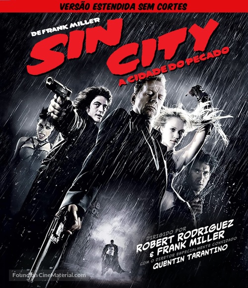 Sin City - Brazilian Blu-Ray movie cover