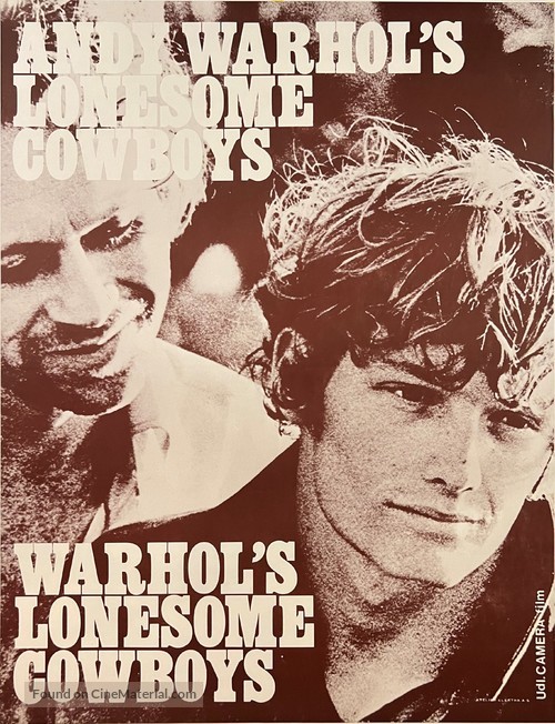 Lonesome Cowboys - Danish Movie Poster
