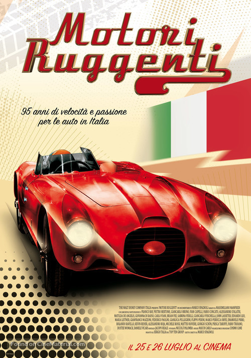 Motori Ruggenti - Italian Movie Poster