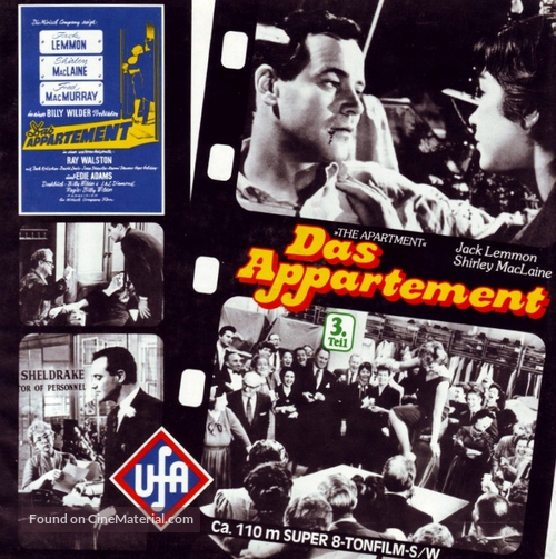 The Apartment - German Movie Cover