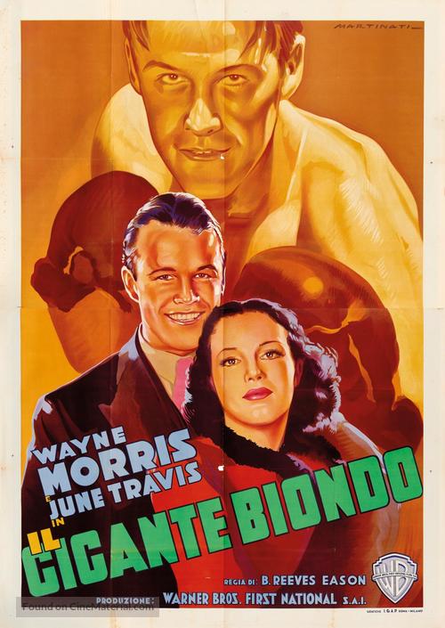 The Kid Comes Back - Italian Movie Poster