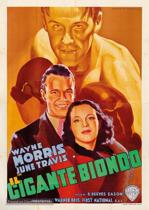 The Kid Comes Back - Italian Movie Poster