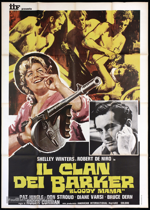 Bloody Mama - Italian Movie Poster