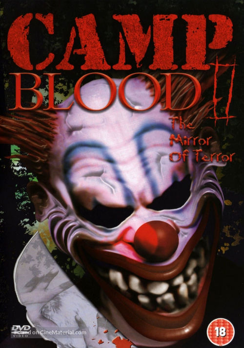 Camp Blood 2 - British DVD movie cover