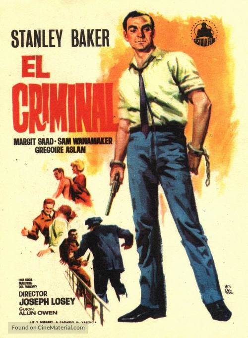 The Criminal - Spanish Movie Poster