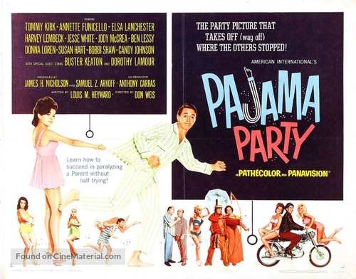 Pajama Party - Movie Poster