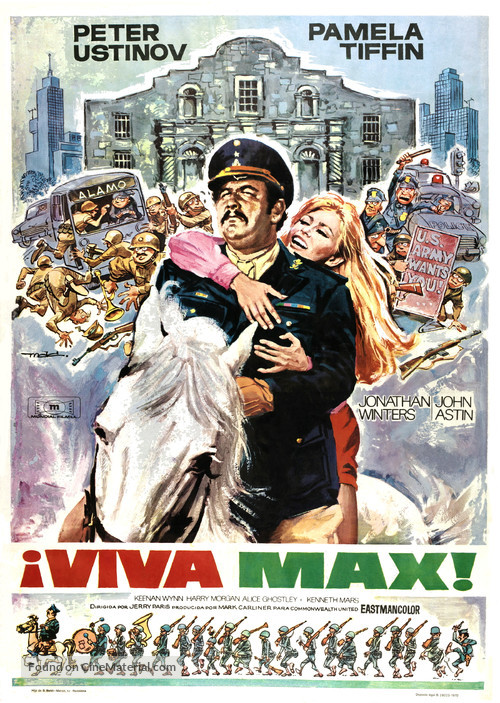 Viva Max - Spanish Movie Poster
