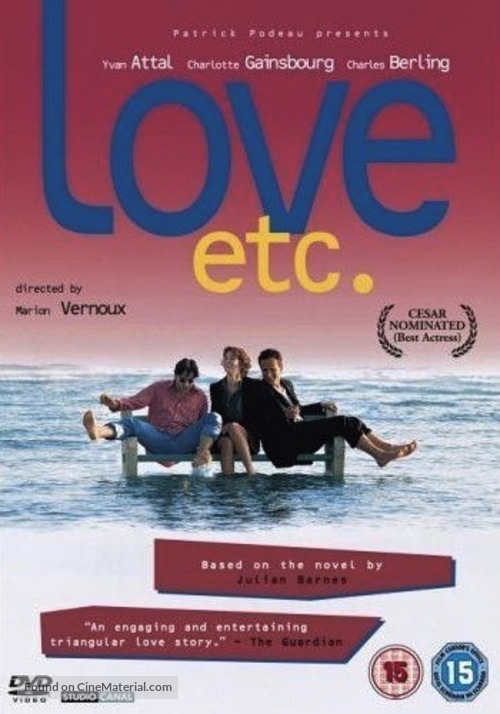 Love, etc. - British DVD movie cover