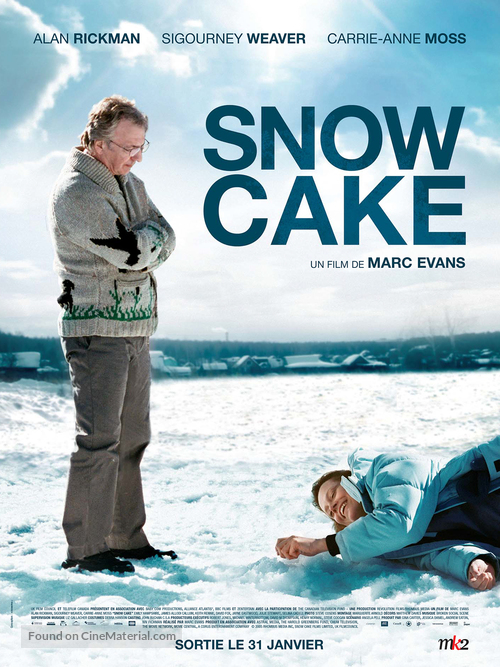 Snow Cake - French Movie Poster