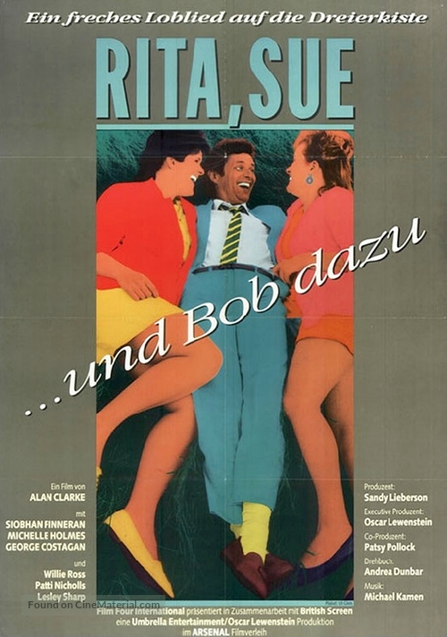 Rita, Sue and Bob Too - German Movie Poster