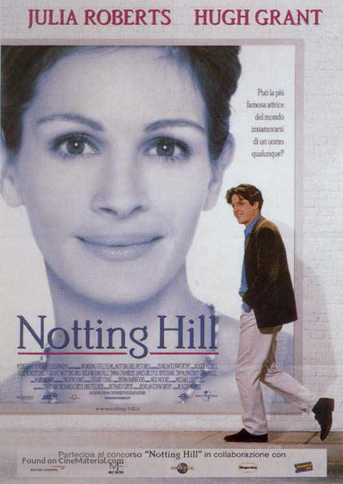 Notting Hill - Italian Movie Poster