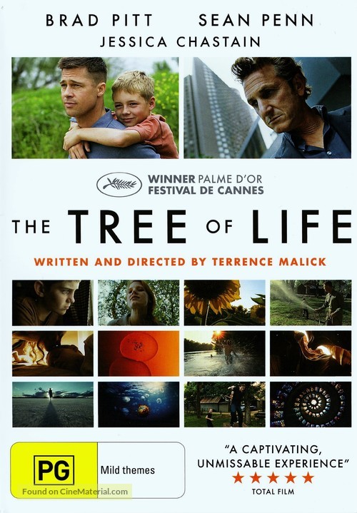 The Tree of Life - Australian DVD movie cover