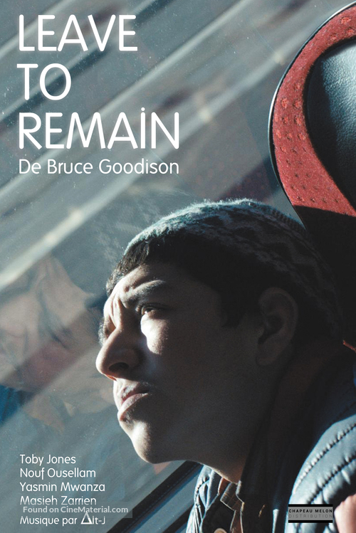 Leave to Remain - French Movie Poster