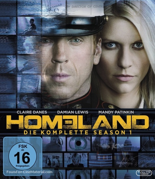 &quot;Homeland&quot; - German Blu-Ray movie cover