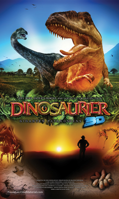 Dinosaurs: Giants of Patagonia - German Movie Poster