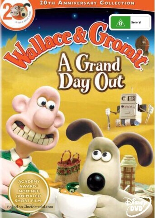 A Grand Day Out with Wallace and Gromit - Australian DVD movie cover