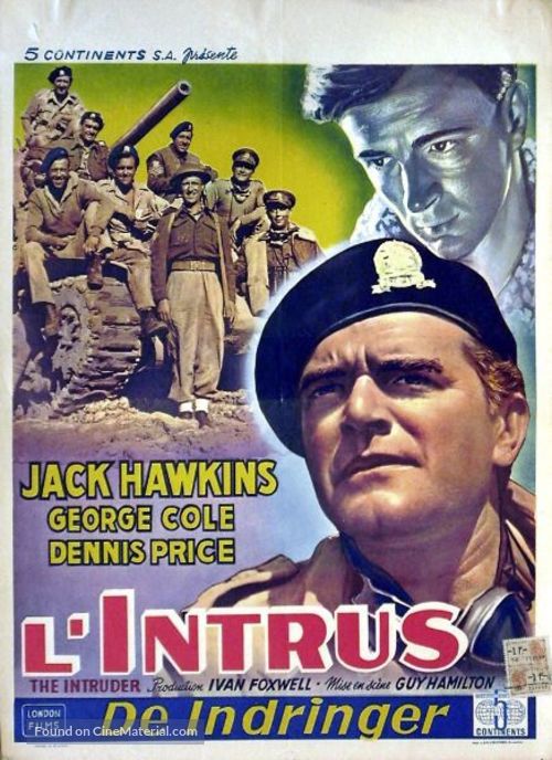 The Intruder - Belgian Movie Poster