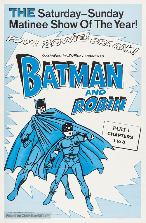 Batman and Robin - Re-release movie poster