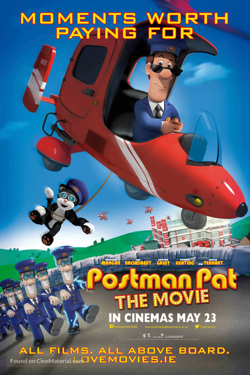 Postman Pat: The Movie - Irish Movie Poster