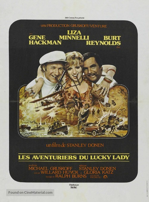 Lucky Lady - French Movie Poster