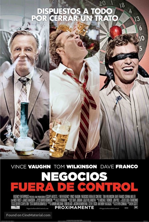 Unfinished Business - Argentinian Movie Poster