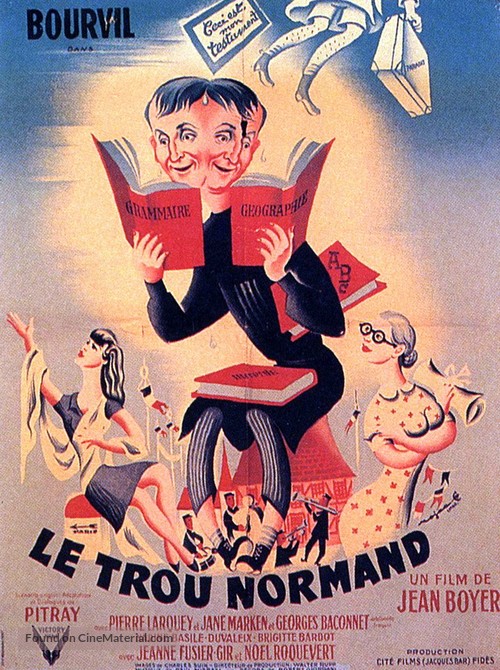 Le trou normand - French Movie Poster