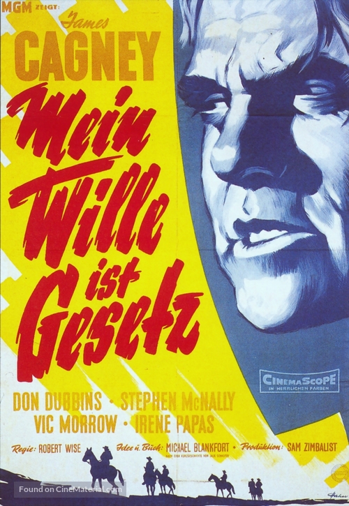 Tribute to a Bad Man - German Movie Poster