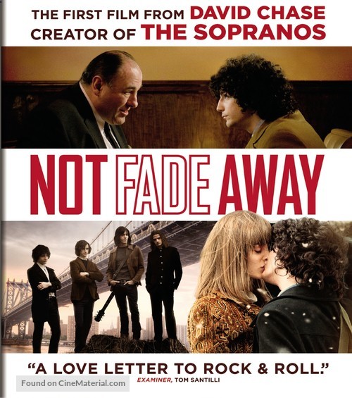 Not Fade Away - Blu-Ray movie cover