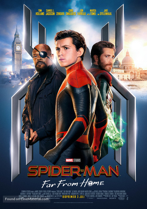 Spider-Man: Far From Home - Swedish Movie Poster