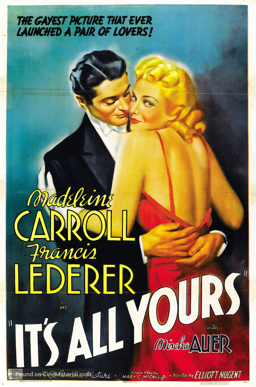 It&#039;s All Yours - Movie Poster