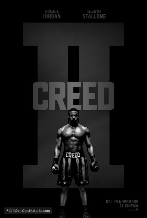 Creed II - Italian Movie Poster