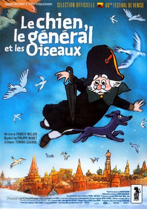 Le chien, le g&eacute;n&eacute;ral et les oiseaux - French Movie Cover