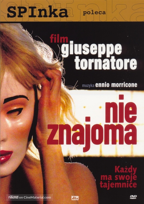 La sconosciuta - Polish DVD movie cover