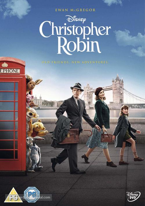 Christopher Robin - British DVD movie cover