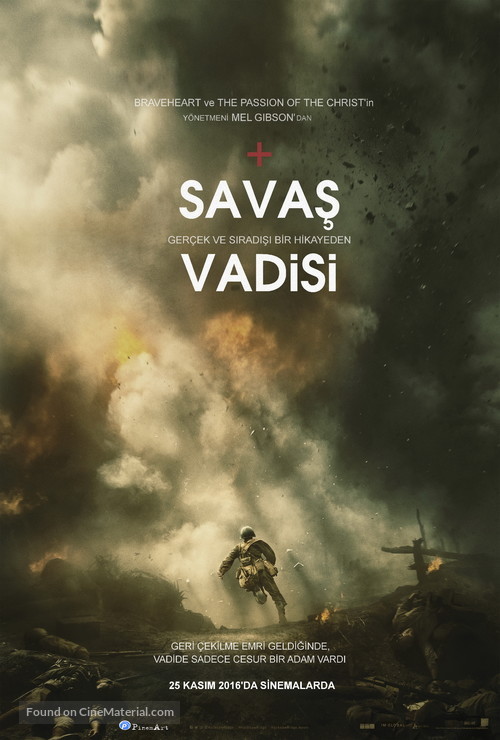 Hacksaw Ridge - Turkish Movie Poster