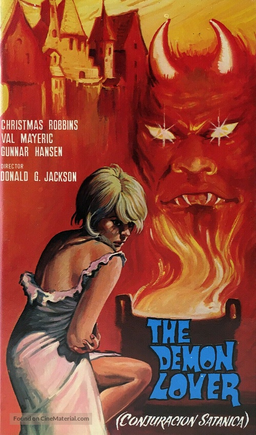 The Demon Lover - Spanish VHS movie cover